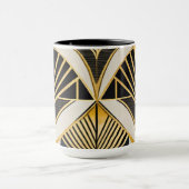 Mug vintage "Art déco doré" (Centre)