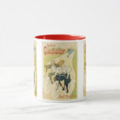 Mug Vintage Art Nouveau, Bicyclettes Gladiator Cycles (Centre)