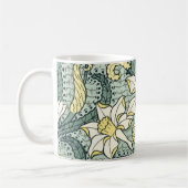Mug Vintage Art Nouveau Daffodil Narcisse Fleurs (Gauche)