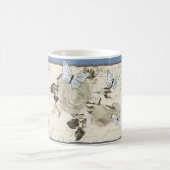 Mug Vintage avec papillons (Centre)