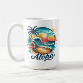 Mug Vintage Beach Aloha Sublimation-94953 (Gauche)