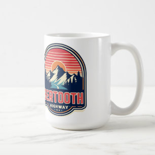 Mug vintage Beartooth Highway us 212 montana road