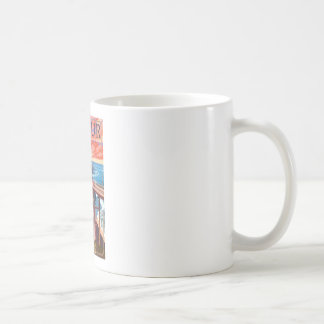 Mug Vintage Big Sur Bixby Bridge USA Tourisme