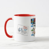 Mug Vintage Bike Ad (Gauche)