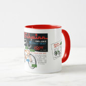 Mug Vintage Bike Ad (Devant droit)