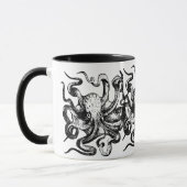 Mug Vintage Black Octopus (Gauche)