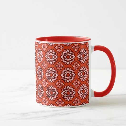 Mug Vintage Boho Chic Floral (Droite)