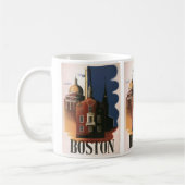 Mug Vintage Boston, Massachusetts Paul Revere's Ride (Gauche)