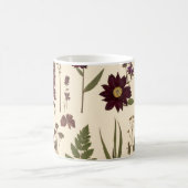 Mug Vintage Botanical Gothic Library Cushion (Centre)