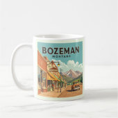 Mug Vintage Bozeman Montana (Gauche)