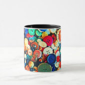 Mug Vintage Buttons (Centre)