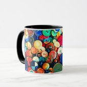 Mug Vintage Buttons (Devant gauche)