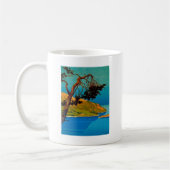 Mug Vintage California Coast Travel (Gauche)