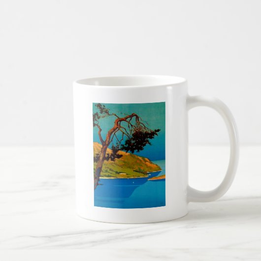 Mug Vintage California Coast Travel (Droite)