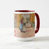Mug Vintage Carl Larsson La cuisine (Devant droit)