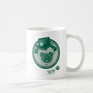 Mug Vintage Carlin de la Saint Patrick de Grunge