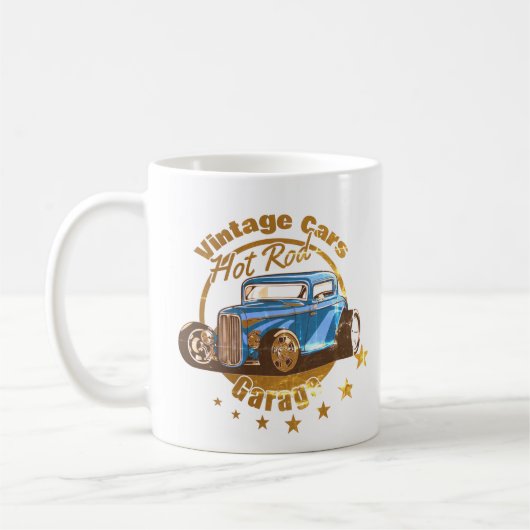 Mug Vintage cars, Hot Rod! (Gauche)