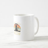 Mug Vintage Chat Coucher de Soleil Design_1 (Devant droit)