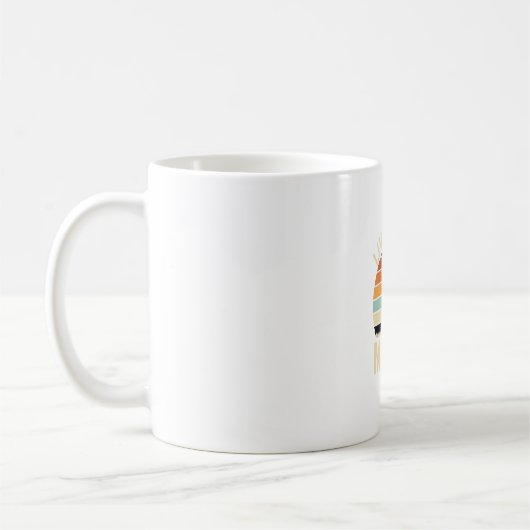 Mug Vintage Chat Coucher de Soleil Design_1 (Gauche)