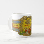 Mug Vintage Cigar Étiquette Art, Manuel Lopez Imperial (Devant gauche)