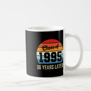Mug Vintage Cl de 1995 30 Ans Plus Tard Réunion 30e Gr