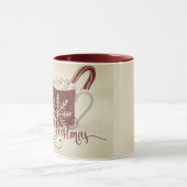 Mug Vintage Cocoa Merry Christmas (Centre)