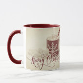 Mug Vintage Cocoa Merry Christmas (Gauche)