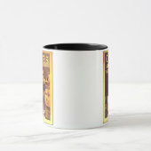 Mug Vintage Colgate Srasage de savon garçon Rasage (Centre)