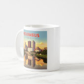 Mug Vintage Columbus Ohio (Devant gauche)