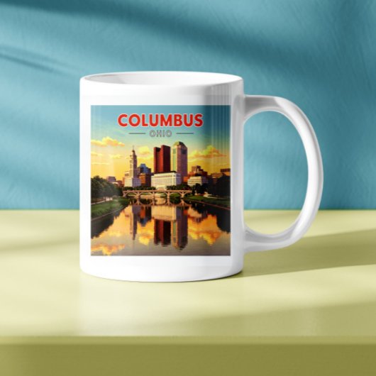Mug Vintage Columbus Ohio