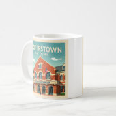 Mug Vintage Cooperstown New York (Devant gauche)