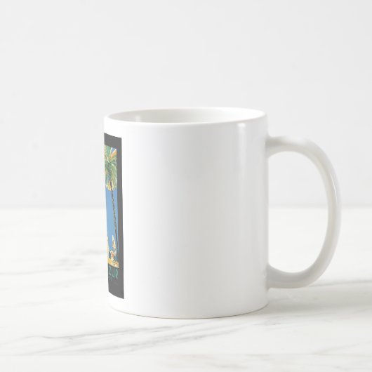 Mug Vintage Côte d'Azur Voyage en France (Droite)