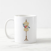 Mug Vintage couture robe mignonne (Gauche)