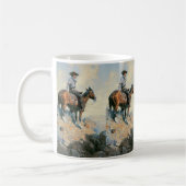 Mug Vintage Cowboy, Sentinel des Plaines Par Dunton (Gauche)
