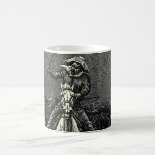 Mug Vintage Cowboys, un stampede de Frederic Remington