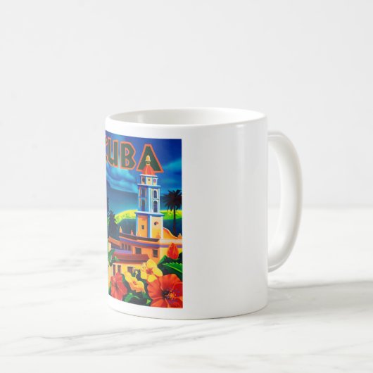 Mug Vintage Cuba (Devant droit)