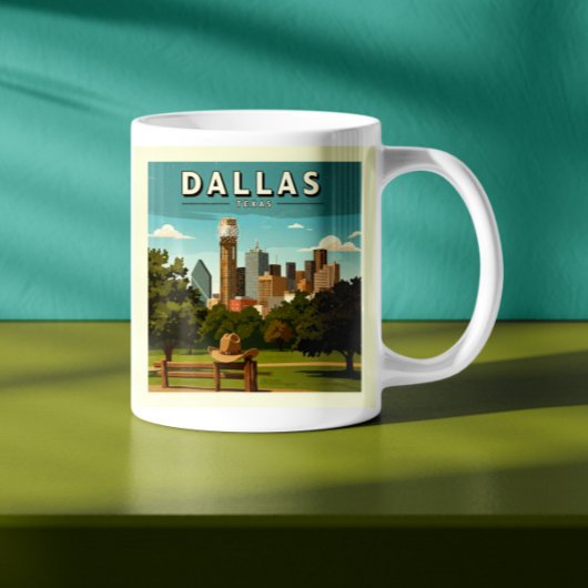 Mug Vintage Dallas Texas