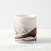 Mug vintage de faisan illustré (Centre)