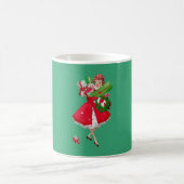 Mug vintage de Noël 1950 (Centre)