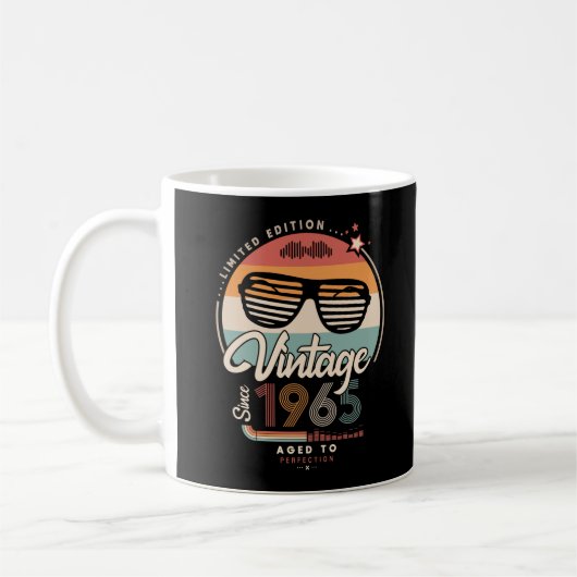 Mug Vintage depuis 1965 (Gauche)