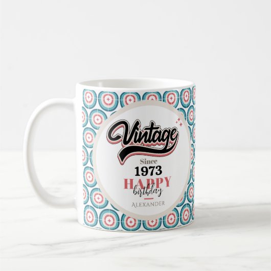 Mug Vintage depuis - 1973 (Gauche)