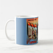 Mug Vintage Des Moines Iowa (Gauche)