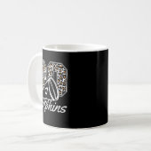 Mug Vintage Dolphins Back To School Srit (Devant gauche)