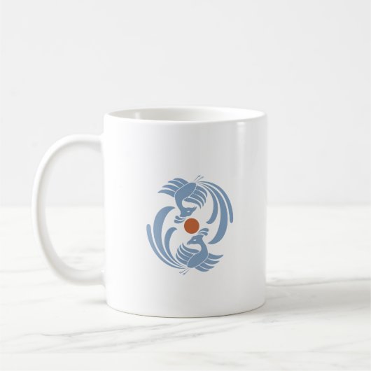 Mug vintage double-phénix (Gauche)