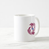 Mug vintage double-phénix (Devant droit)