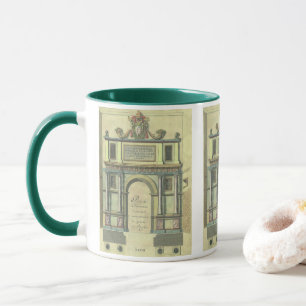 Mug Vintage Église Porte Entrée Renaissance Architectu