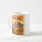 Mug Vintage El Paso Texas (Devant gauche)