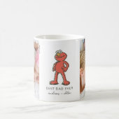 Mug Vintage Elmo | Meilleur papa - Photo (Centre)