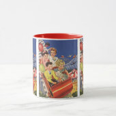 Mug Vintage Enfants Ballottes Roller Dessous de verre  (Centre)