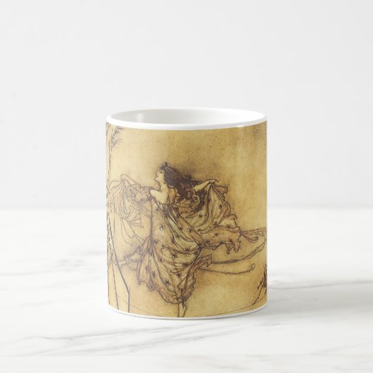 Mug Vintage Fairy Tale, Fairy's Tightrope par Rackham (Centre)